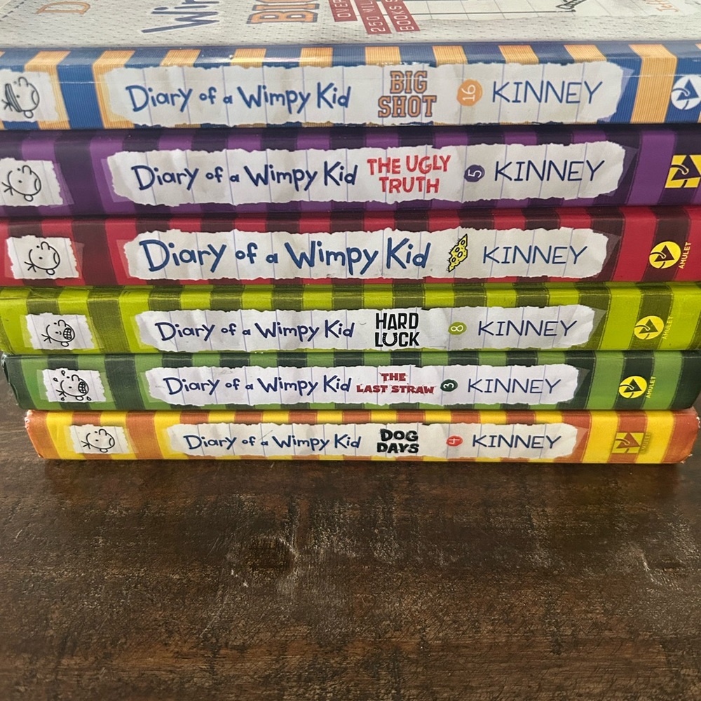 Diary of a Wimpy Kid Book Set of 6